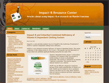 Tablet Screenshot of impact-r.com